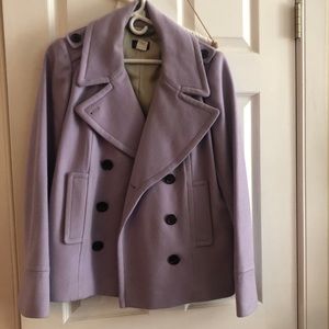 Lilac J. Crew Peacoat